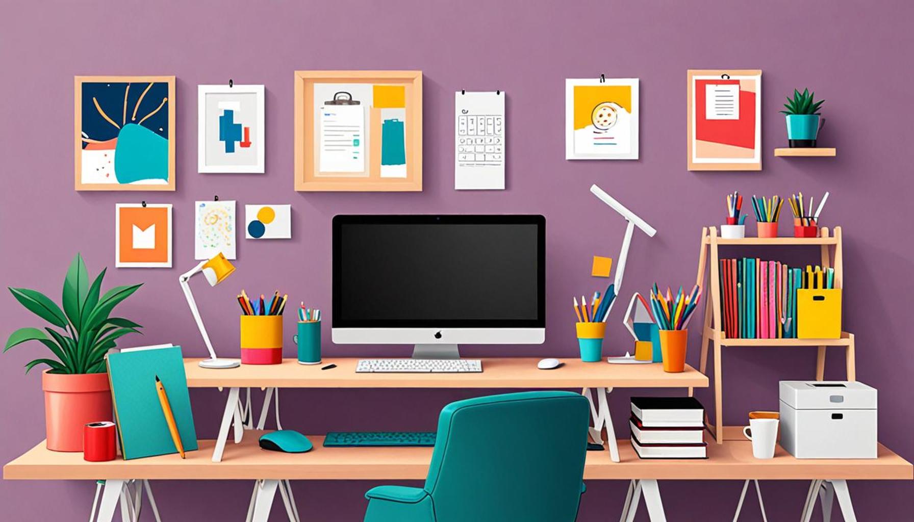 Organization of Workspaces: Minimalist Strategies to Increase Productivity