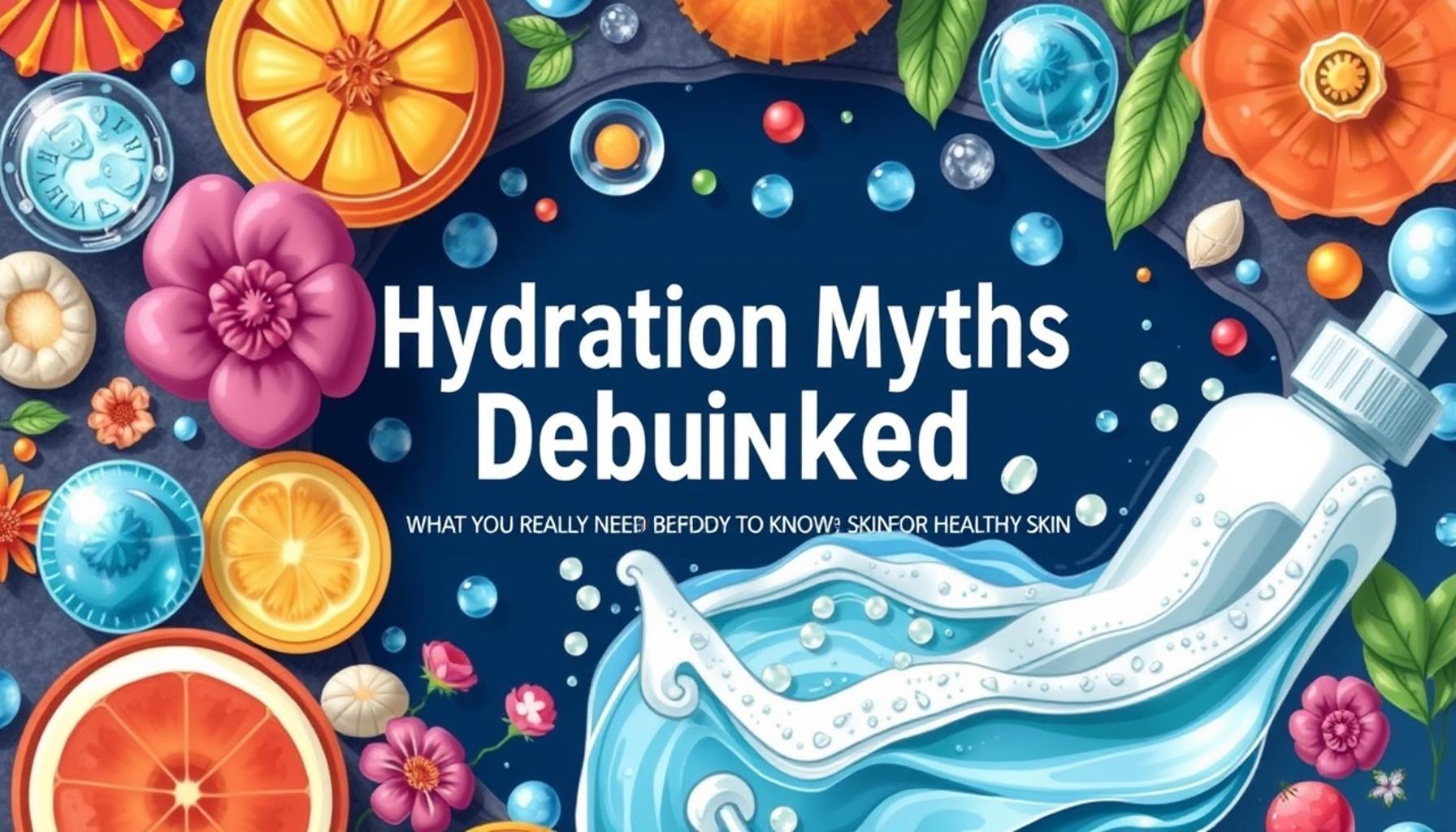 Hydration Myths Debunked: What You Really Need to Know for Healthy Skin